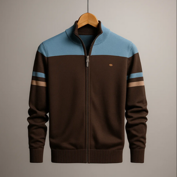 Jorik | Pamut Cipzáras Pulóver