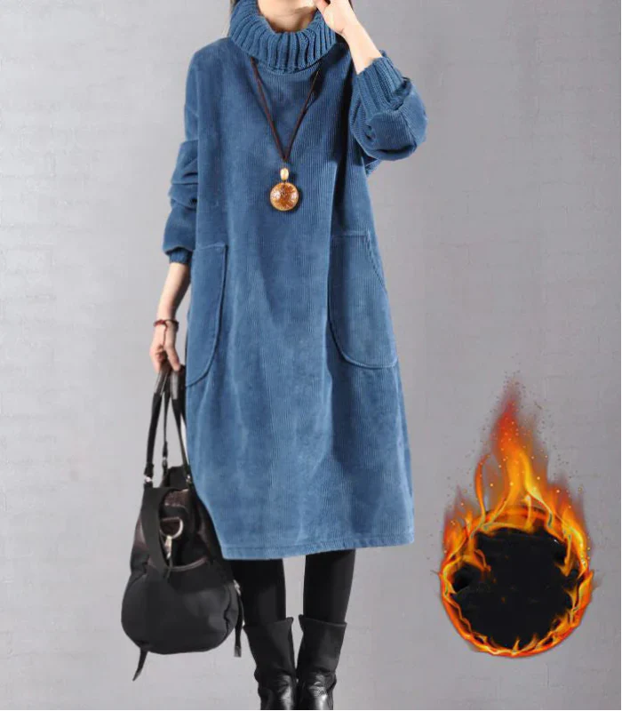 Brielyn | Elegáns lezser midi ruha