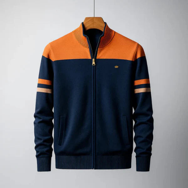 Jorik | Pamut Cipzáras Pulóver