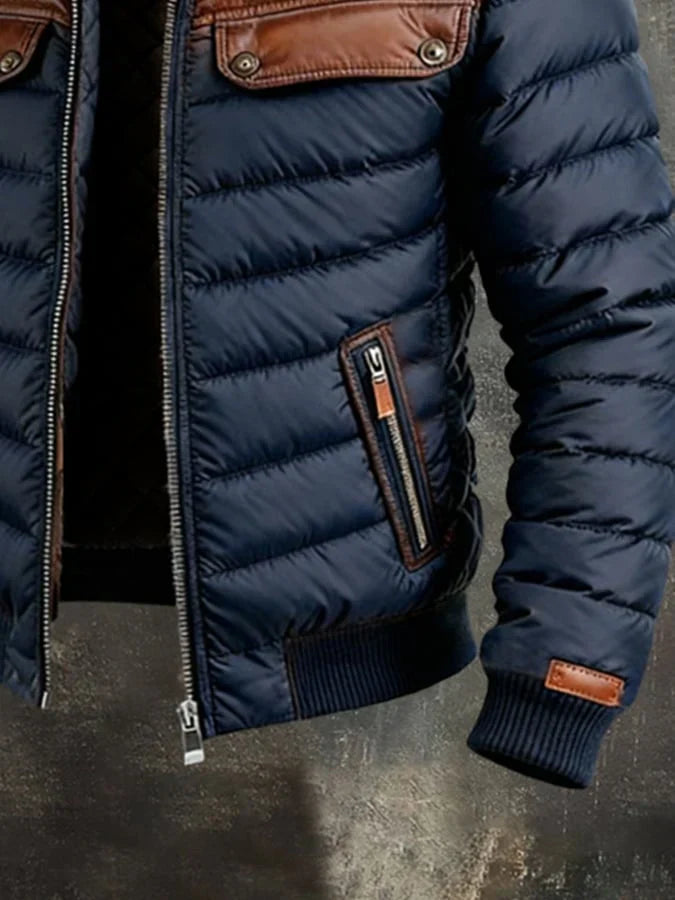 Merab | Meleg Steppelt Férfi Téli Dzseki