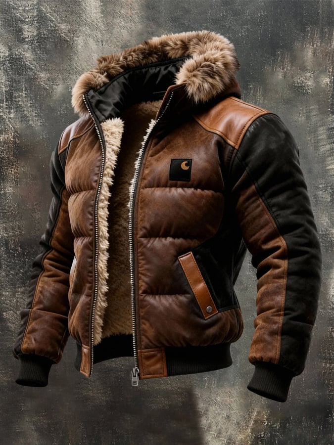 Dustin | Klasszikus Meleg Férfi Téli Dzseki