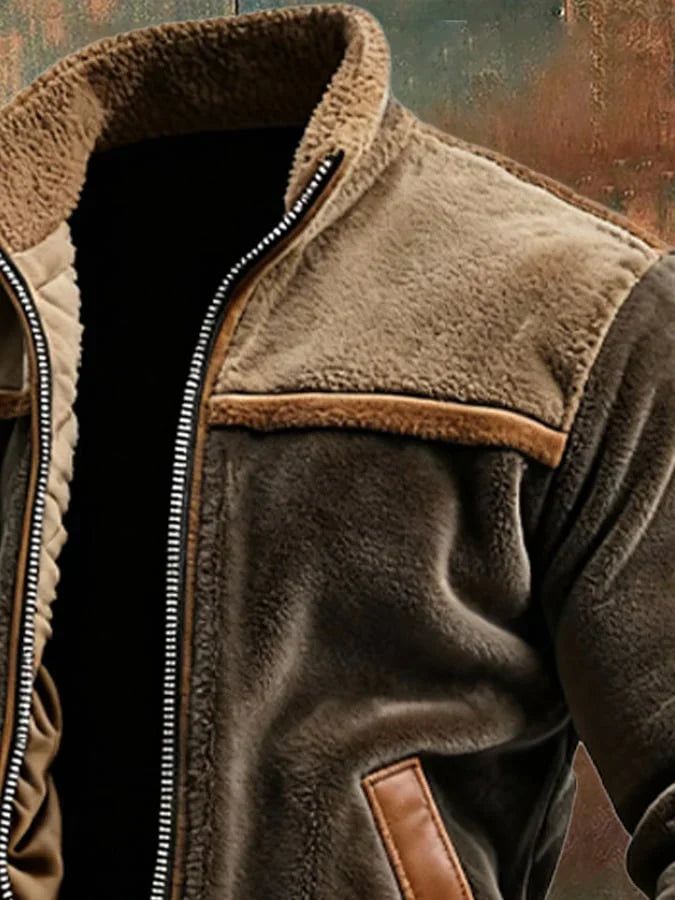 Bram | Prémium Teddy Bélelt Pilótadzseki Férfiaknak