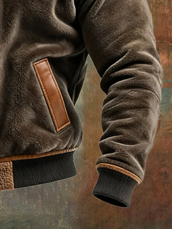 Bram | Prémium Teddy Bélelt Pilótadzseki Férfiaknak