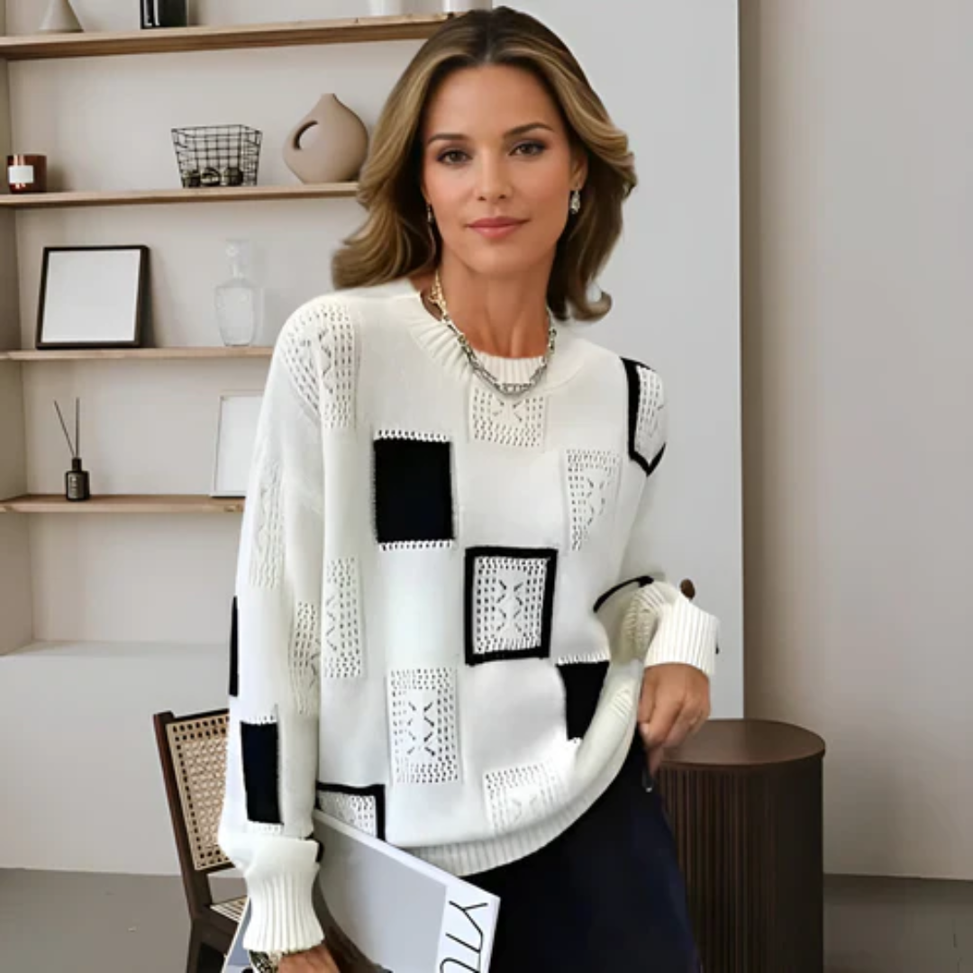 Alida | Kötött Pulóver