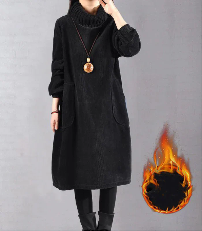 Brielyn | Elegáns lezser midi ruha