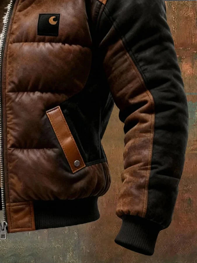 Dustin | Klasszikus Meleg Férfi Téli Dzseki