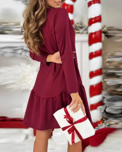 Zelia | Elegáns bő szabású hosszú ujjú ruha